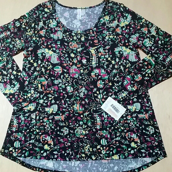 LuLaRoe Tops - Lularoe Lynnae XL long sleeve shirt